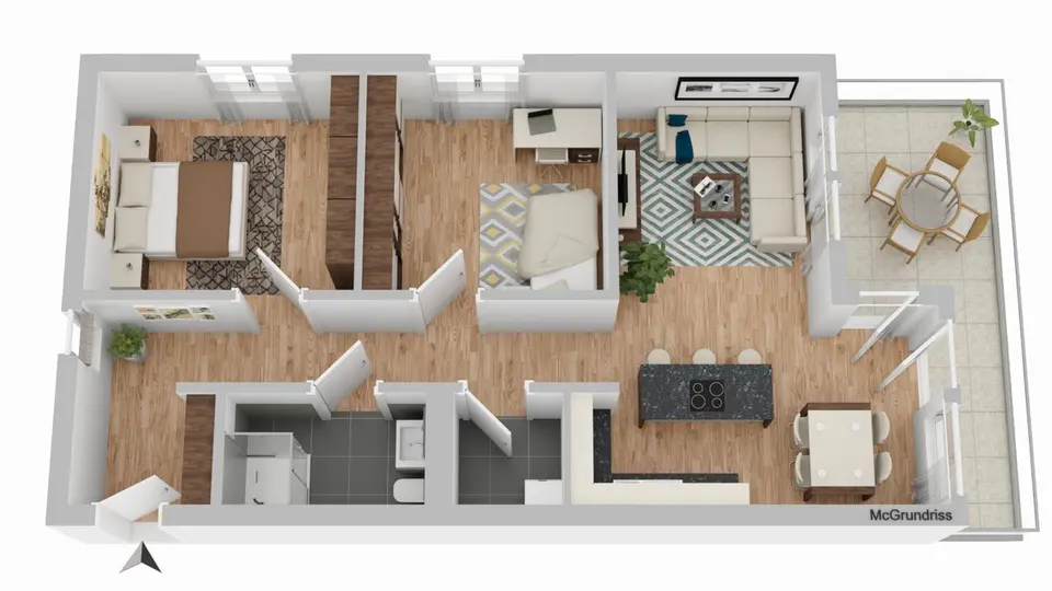 3 Zimmer Wohnung mit 73 m² in Deggendorf – Bild 5