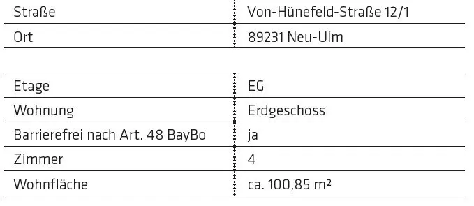 4 room apartment with 101 m² in Neu-Ulm – Photo 10