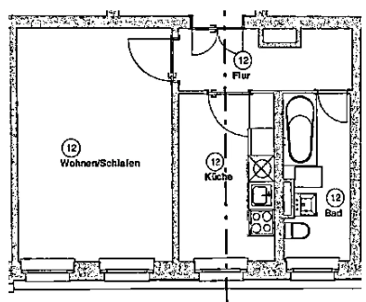 1 Zimmer Wohnung mit 36 m² in Leipzig – Bild 7