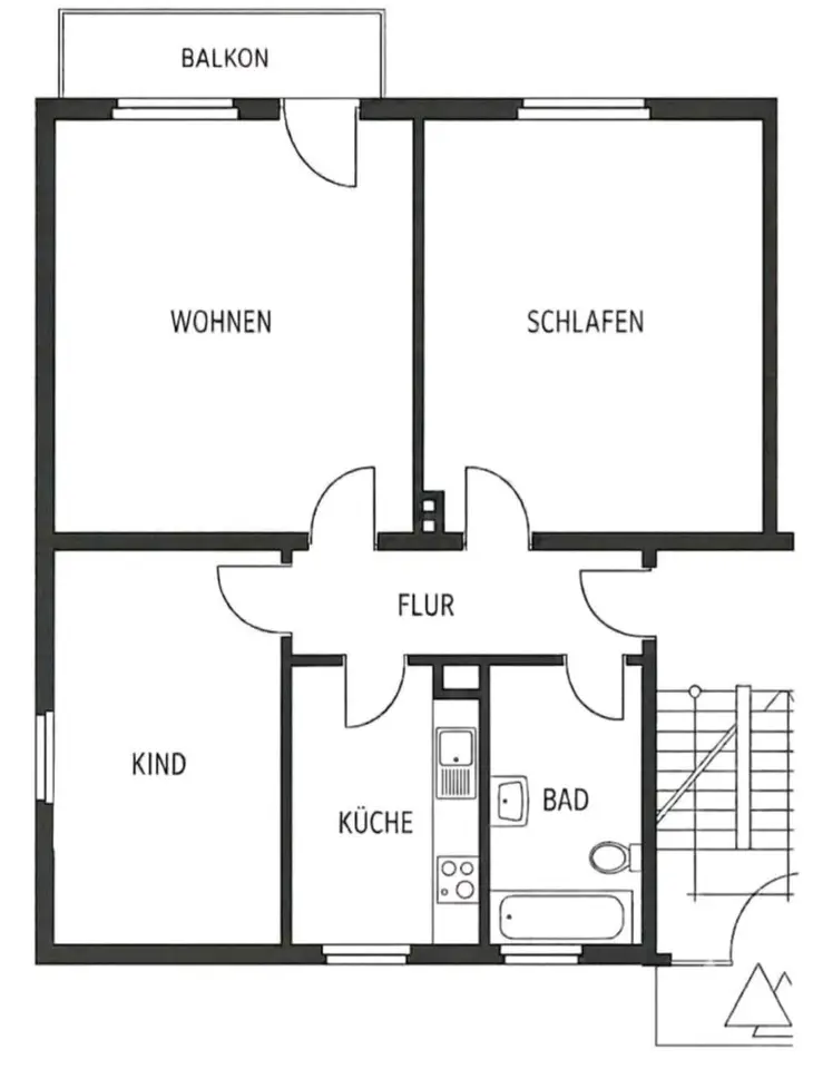 3 Zimmer Wohnung mit 70 m² in Bielefeld – Bild 7
