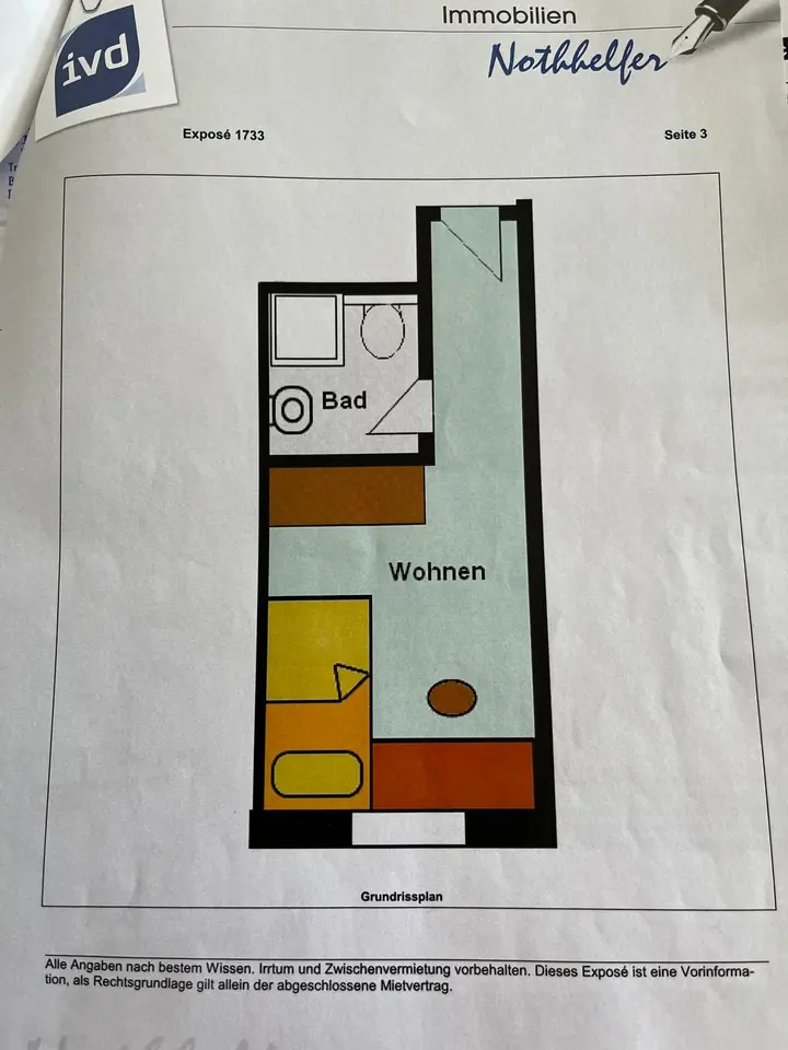 Studio with 17 m² in Neu-Ulm – Photo 5