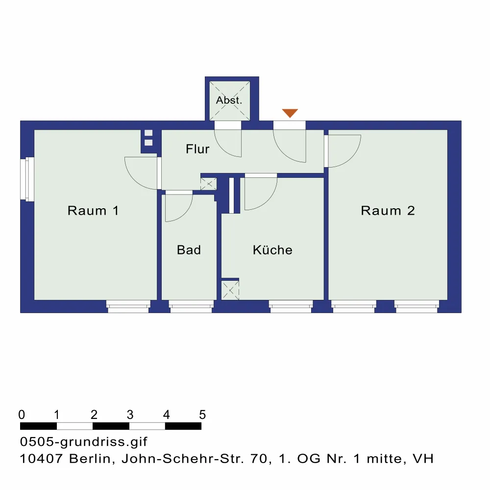 2 Zimmer Wohnung mit 50 m² in Berlin – Bild 8