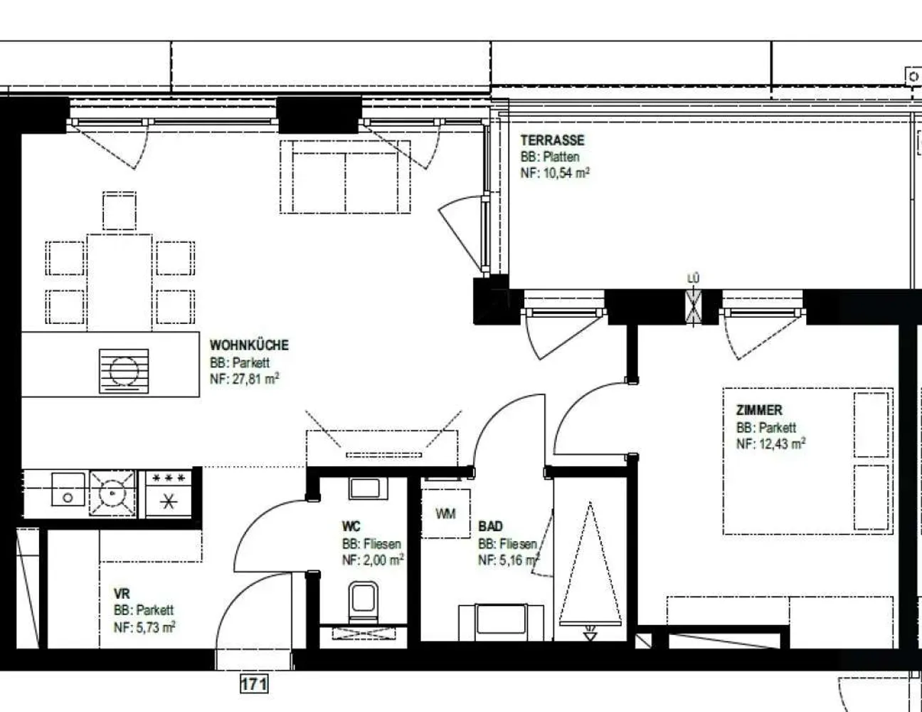 2 Zimmer Wohnung mit 62 m² in Düsseldorf – Bild 8