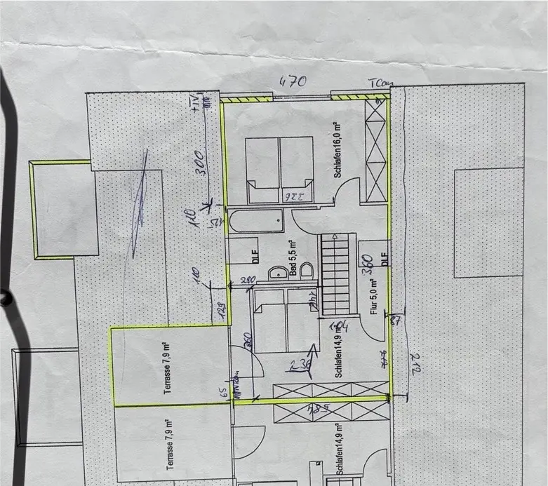 4 Zimmer Wohnung mit 132 m² in Mittweida – Bild 1