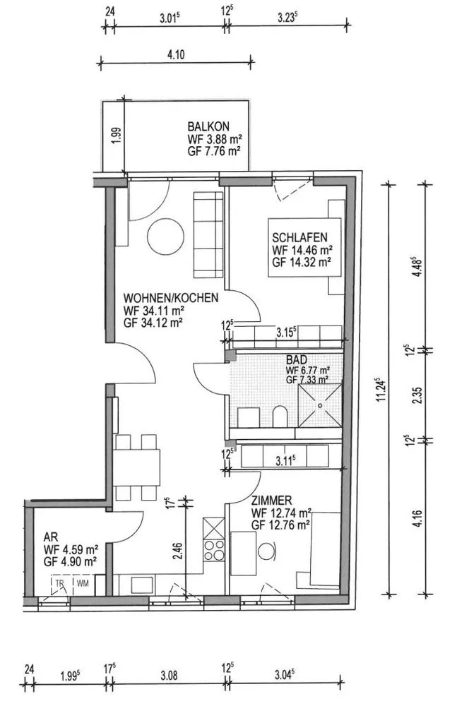 4 Zimmer Wohnung mit 77 m² in Nürnberg – Bild 10