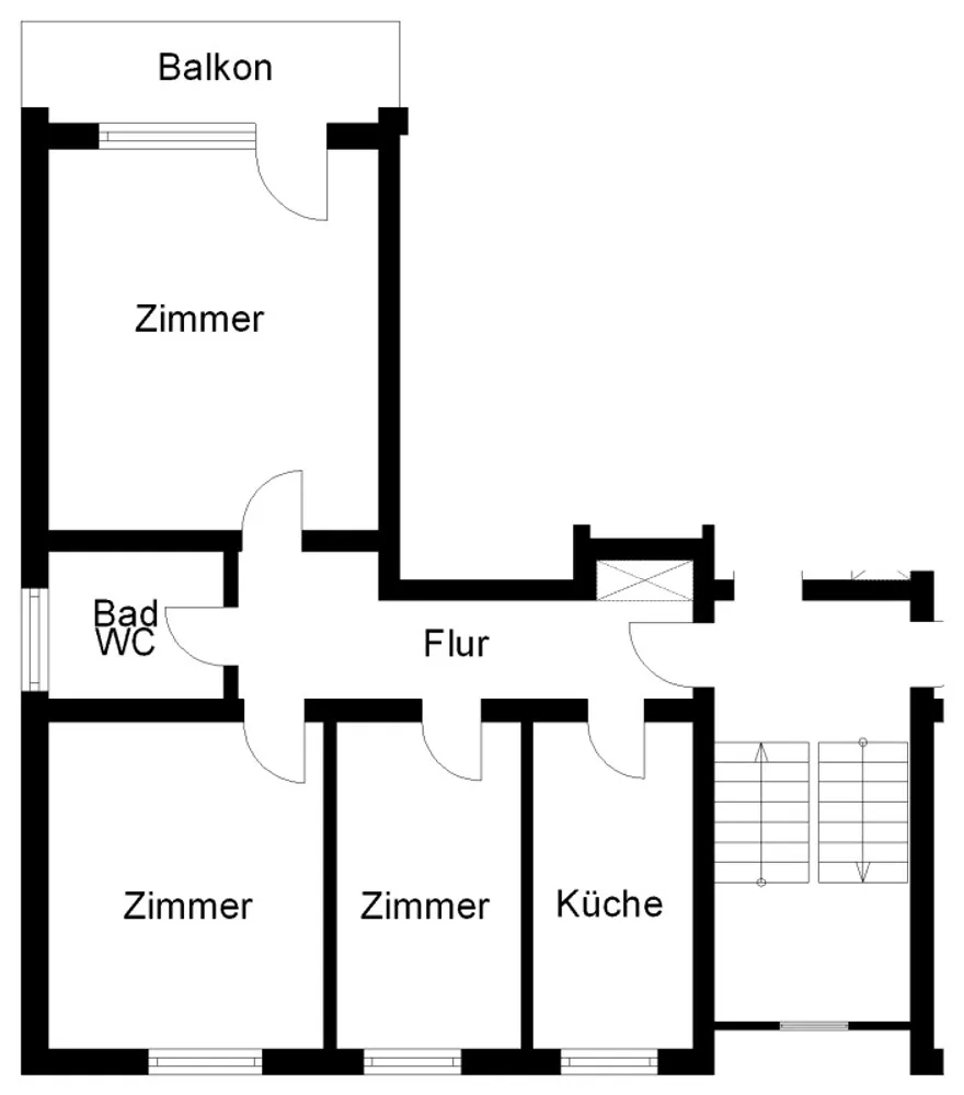3 Zimmer Wohnung mit 67 m² in Osnabrück – Bild 2
