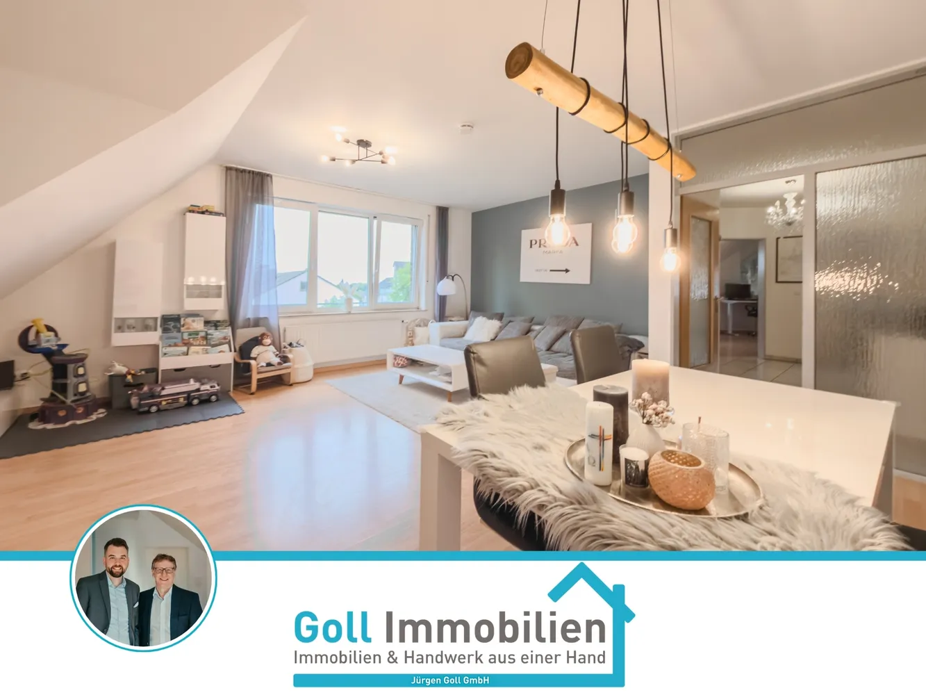 3 Zimmer Wohnung mit 90 m² in Aachen – Bild 1