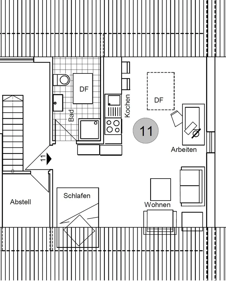 Studio mit 22 m² in Seesen – Bild 6