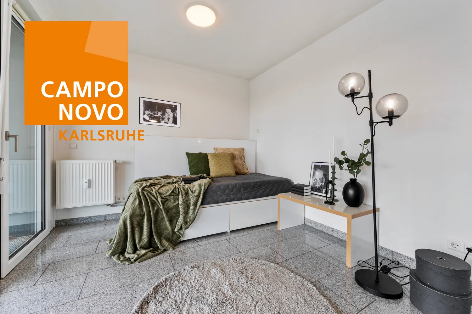 1 Zimmer Wohnung mit 22 m² in Karlsruhe – Bild 2