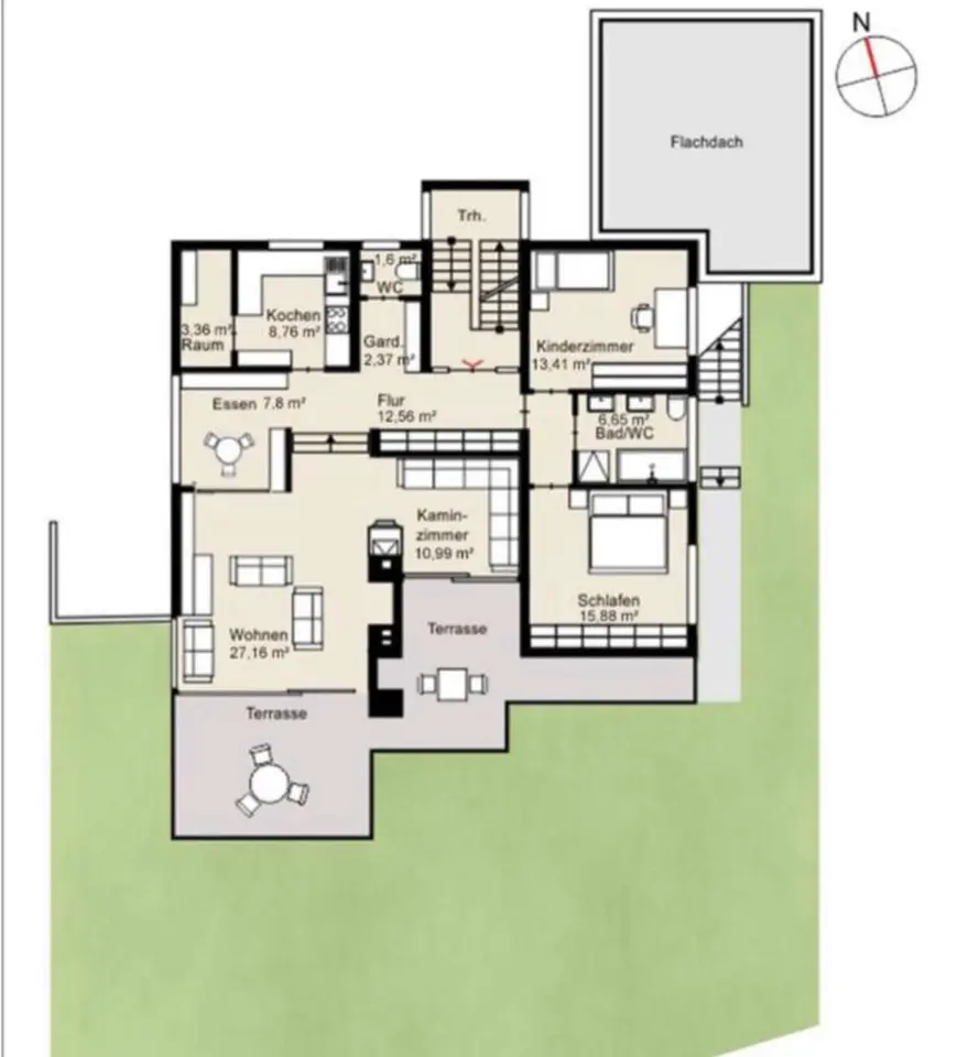 4 Zimmer Wohnung mit 130 m² in Böblingen – Bild 10