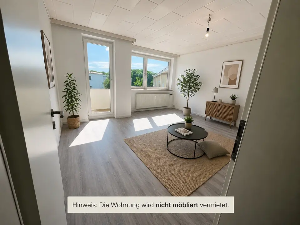 3 Zimmer Wohnung mit 60 m² in Wolfsburg – Bild 1