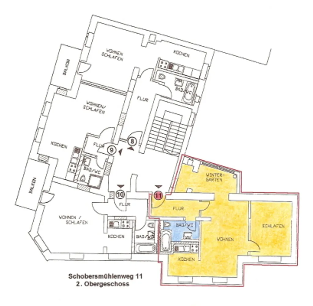 2 Zimmer Wohnung mit 56 m² in Erfurt – Bild 10