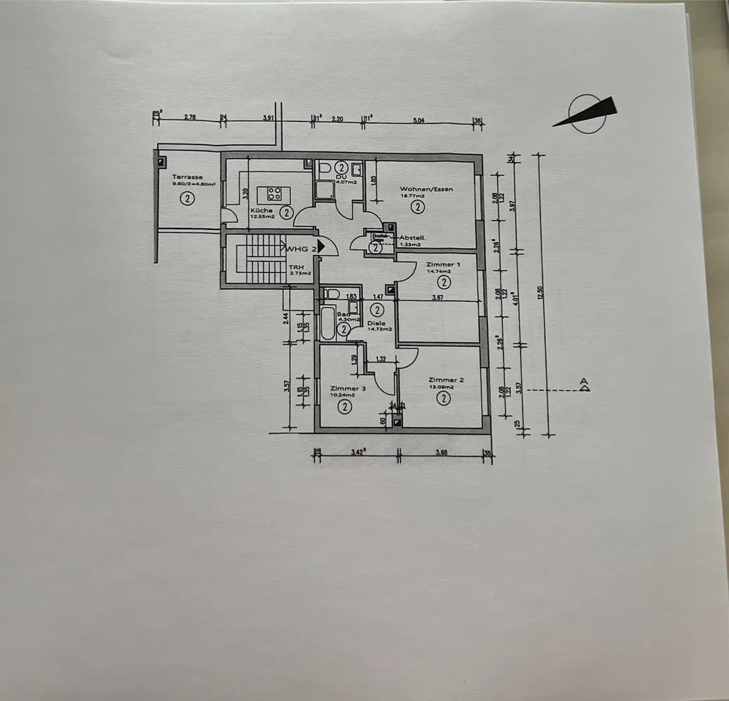 4 Zimmer Wohnung mit 98 m² in Mannheim – Bild 3
