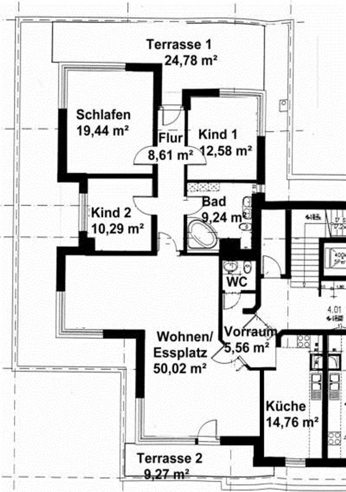 4 Zimmer Wohnung mit 149 m² in Dresden – Bild 2