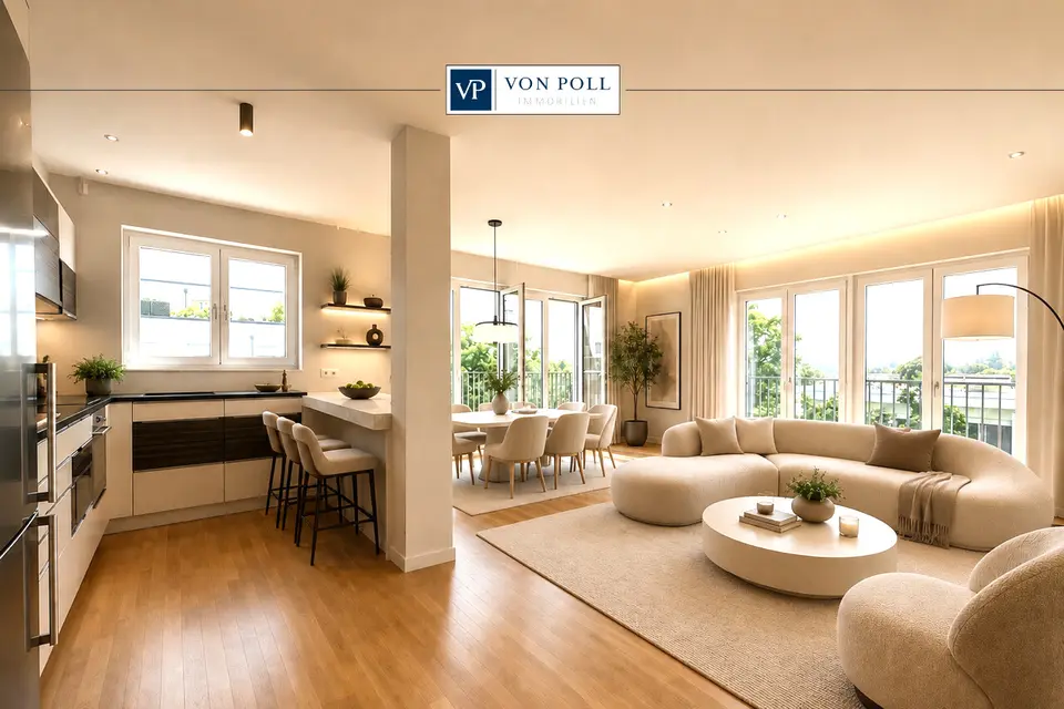 2 Zimmer Wohnung mit 62 m² in Frankfurt am Main – Bild 2