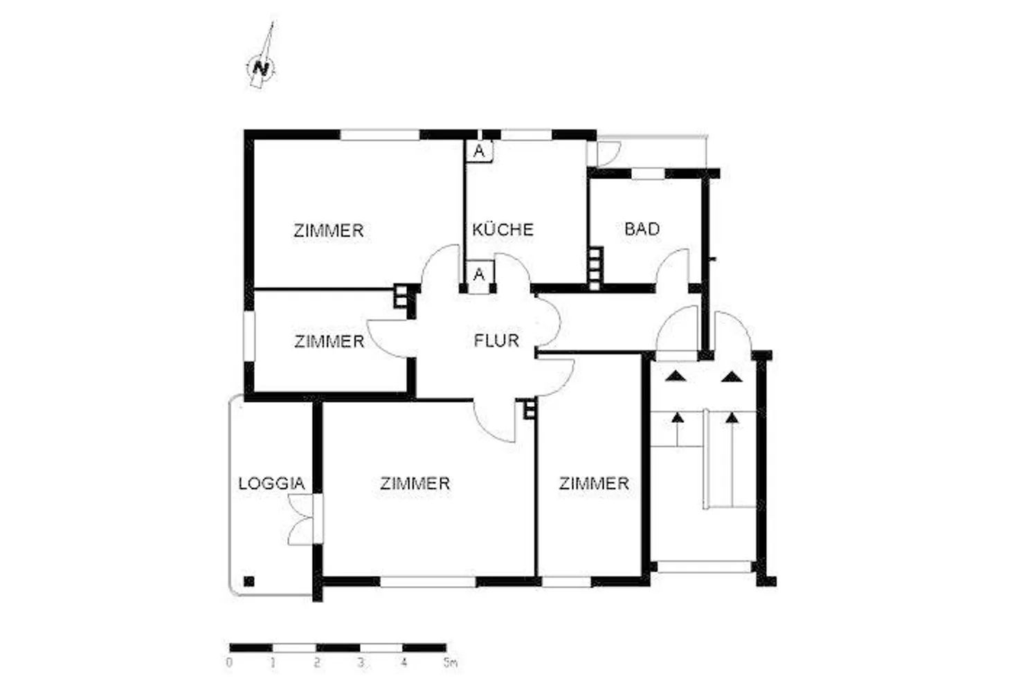 4 room apartment with 81 m² in Bremen – Photo 2