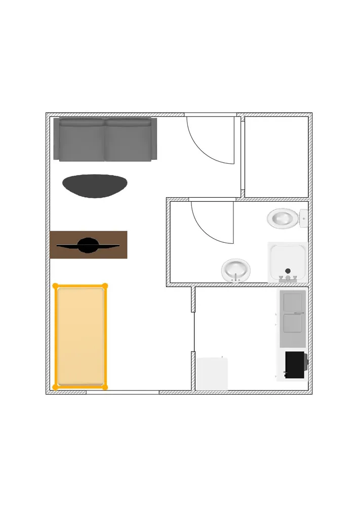 1 room apartment with 25 m² in Halberstadt – Photo 7