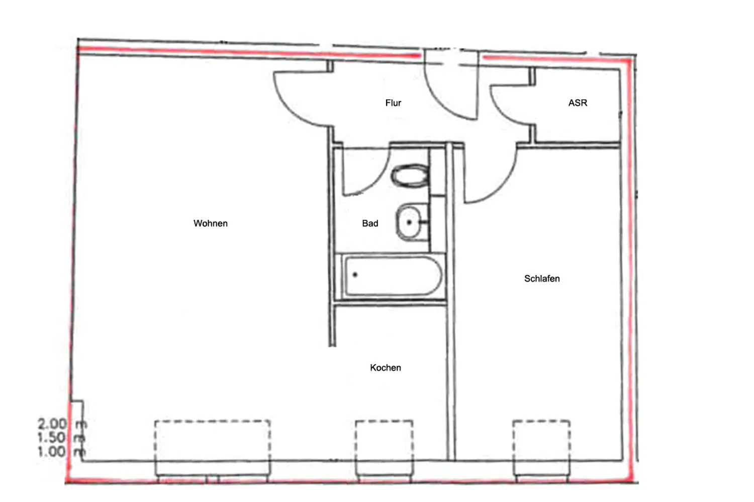 2 Zimmer Wohnung mit 57 m² in Pirna – Bild 2
