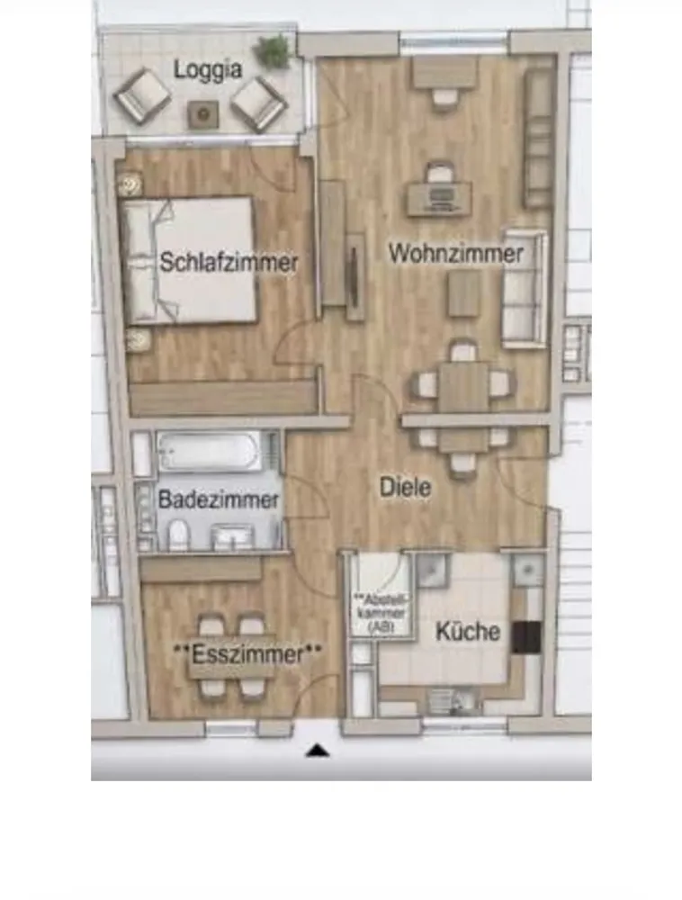 3 room apartment with 65 m² in Munich – Photo 4