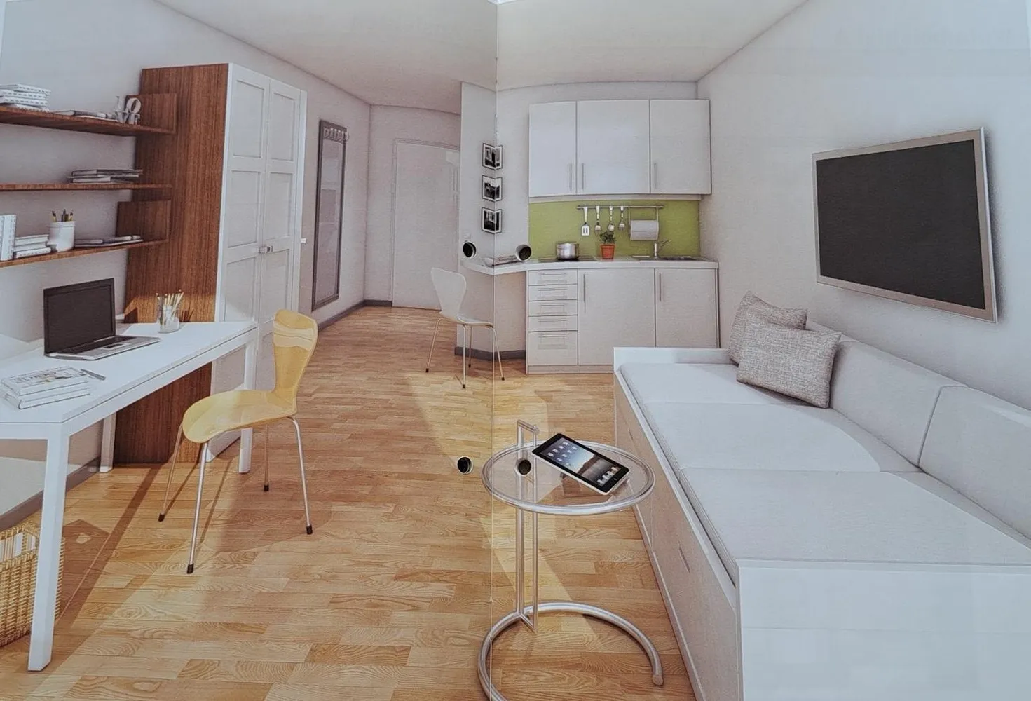 1 Zimmer Wohnung mit 21 m² in Augsburg – Bild 1