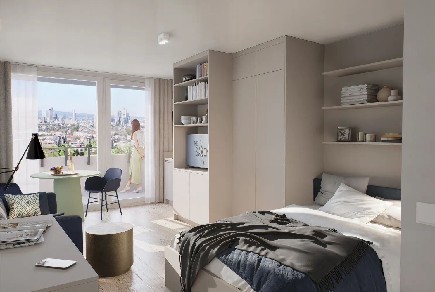 1 Zimmer Wohnung mit 29 m² in Frankfurt am Main – Bild 1