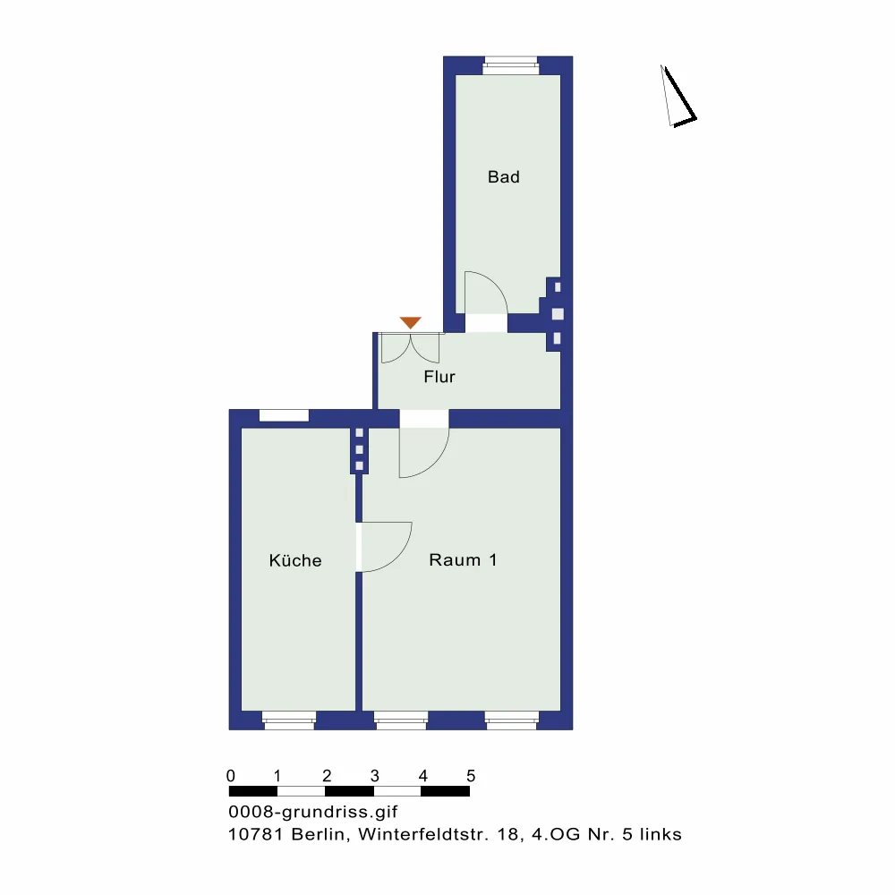 1 room apartment with 53 m² in Berlin – Photo 6