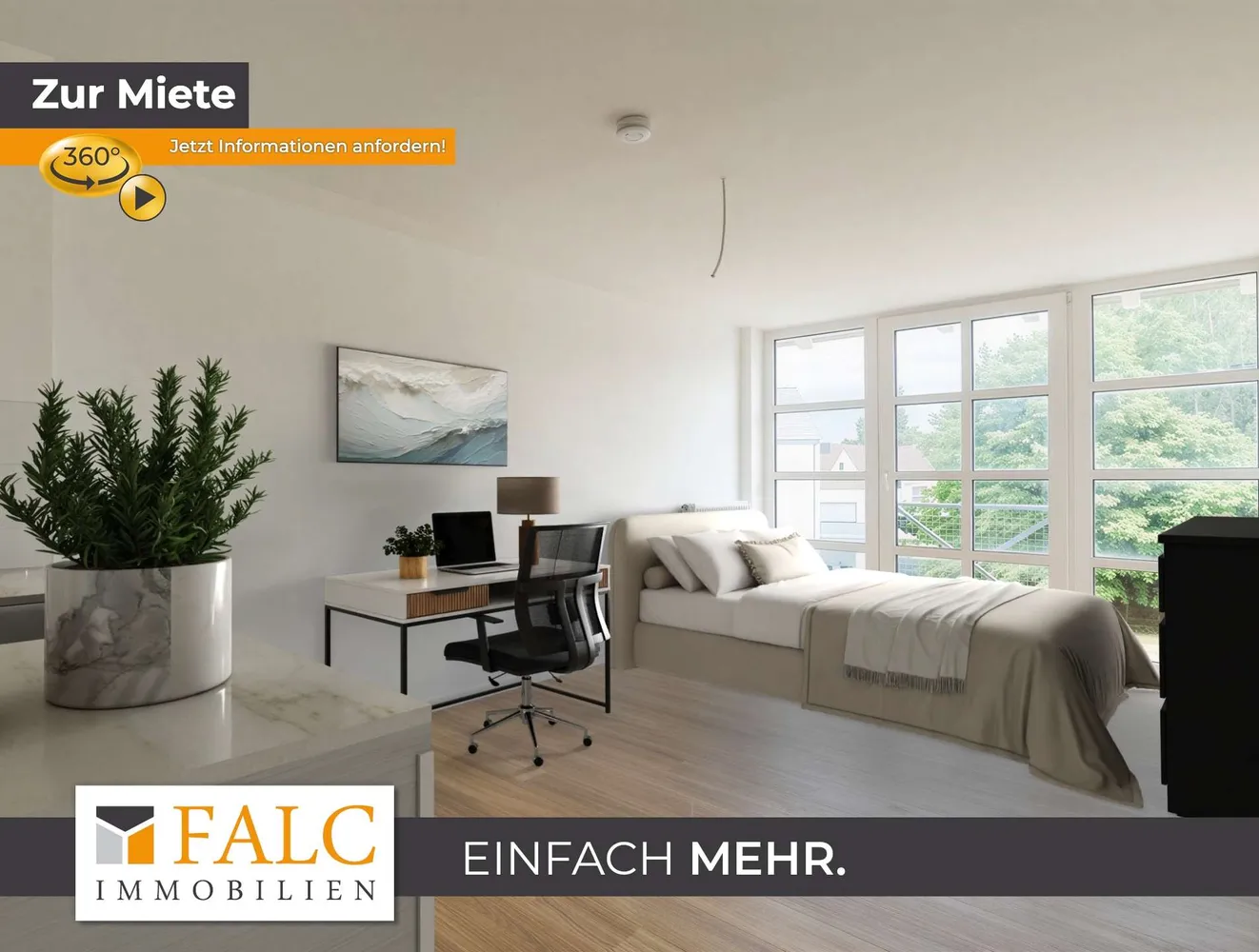 1 Zimmer Wohnung mit 24 m² in Aachen – Bild 1