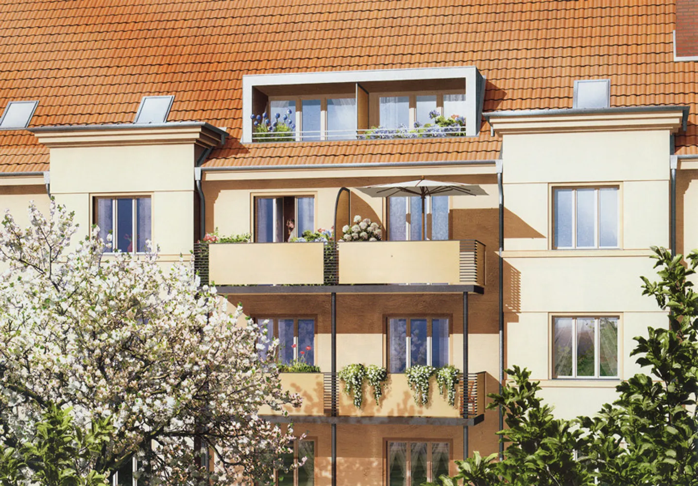 1 room apartment with 37 m² in Dresden – Photo 12