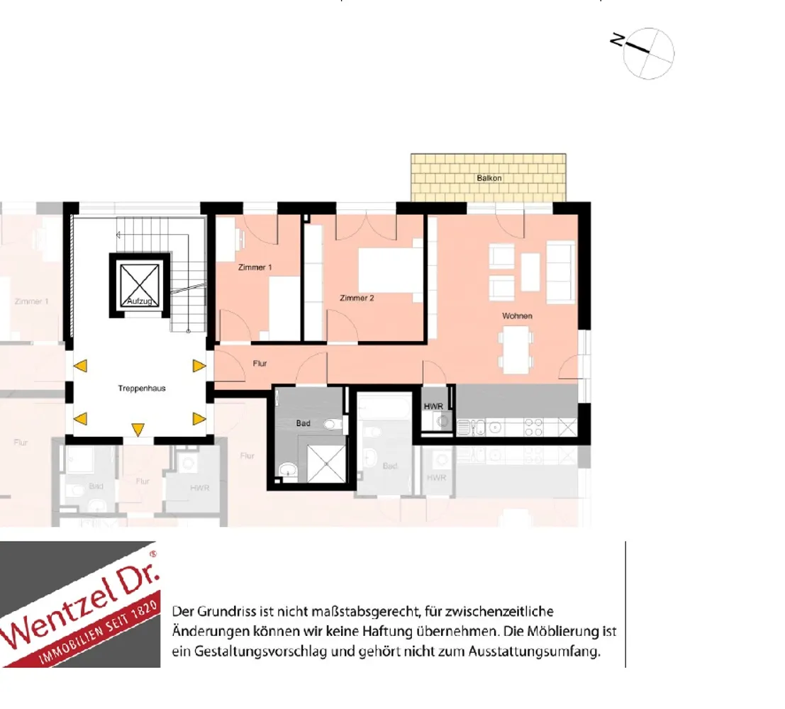 3 Zimmer Wohnung mit 76 m² in Stade – Bild 5