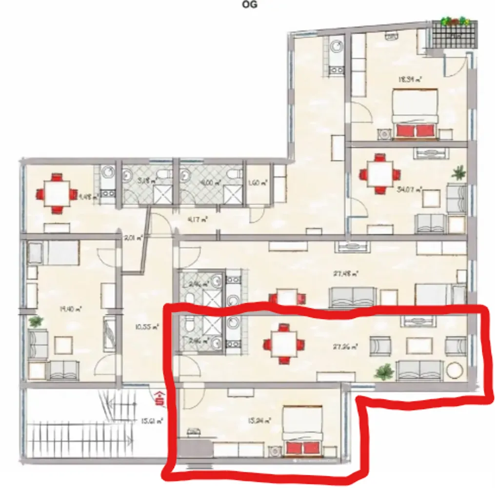 2 Zimmer Wohnung mit 45 m² in Mainz – Bild 8