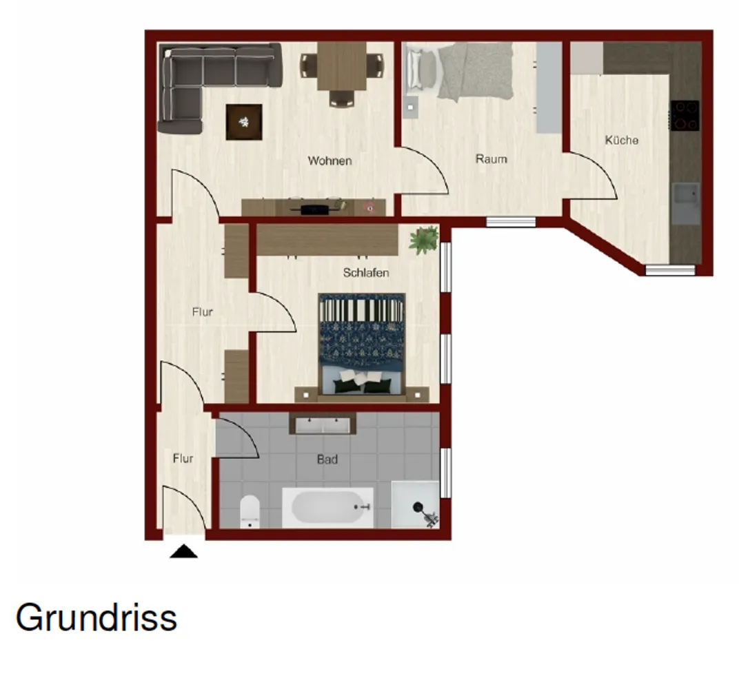 3 Zimmer Wohnung mit 70 m² in Berlin – Bild 7