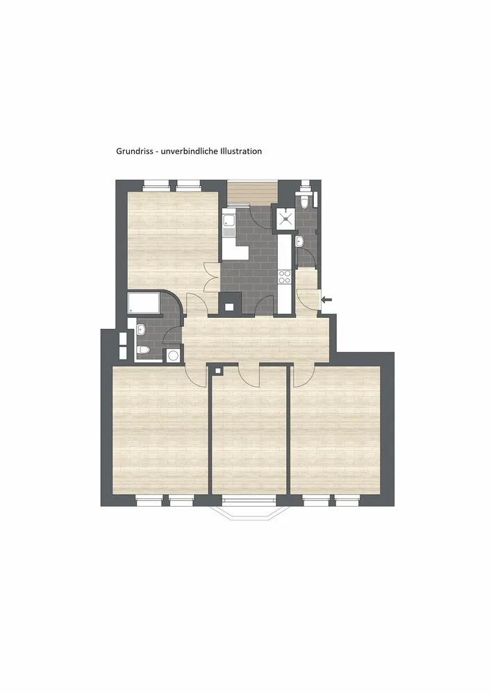 5 Zimmer Wohnung mit 120 m² in Stuttgart – Bild 9