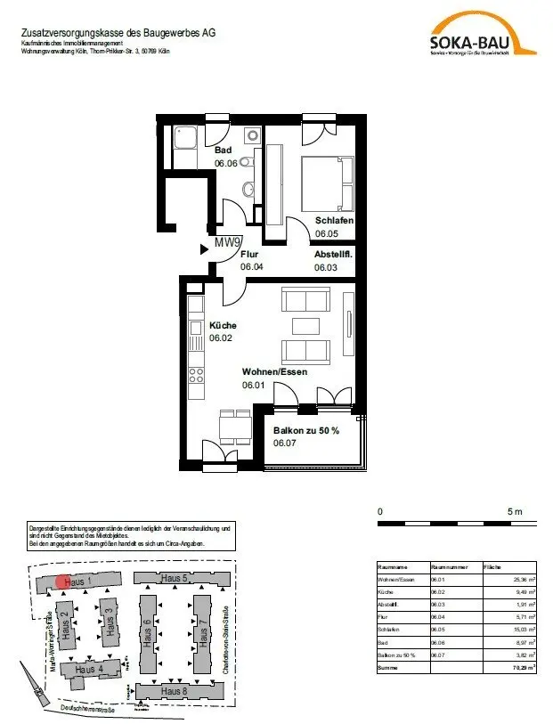 2 Zimmer Wohnung mit 42 m² in Bonn – Bild 10
