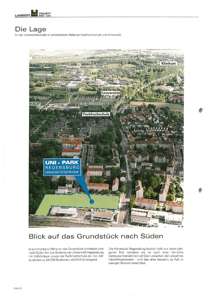 1 Zimmer Wohnung mit 25 m² in Regensburg – Bild 1