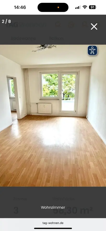 3 room apartment with 68 m² in Schwerin – Photo 1