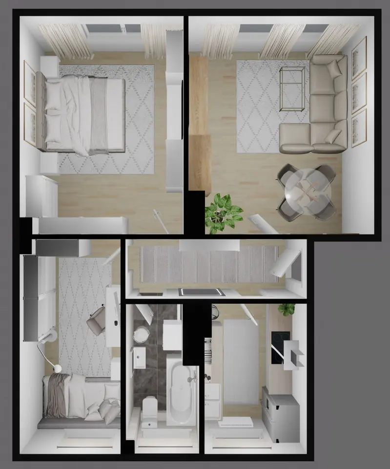 3 Zimmer Wohnung mit 59 m² in Dessau-Roßlau – Bild 5