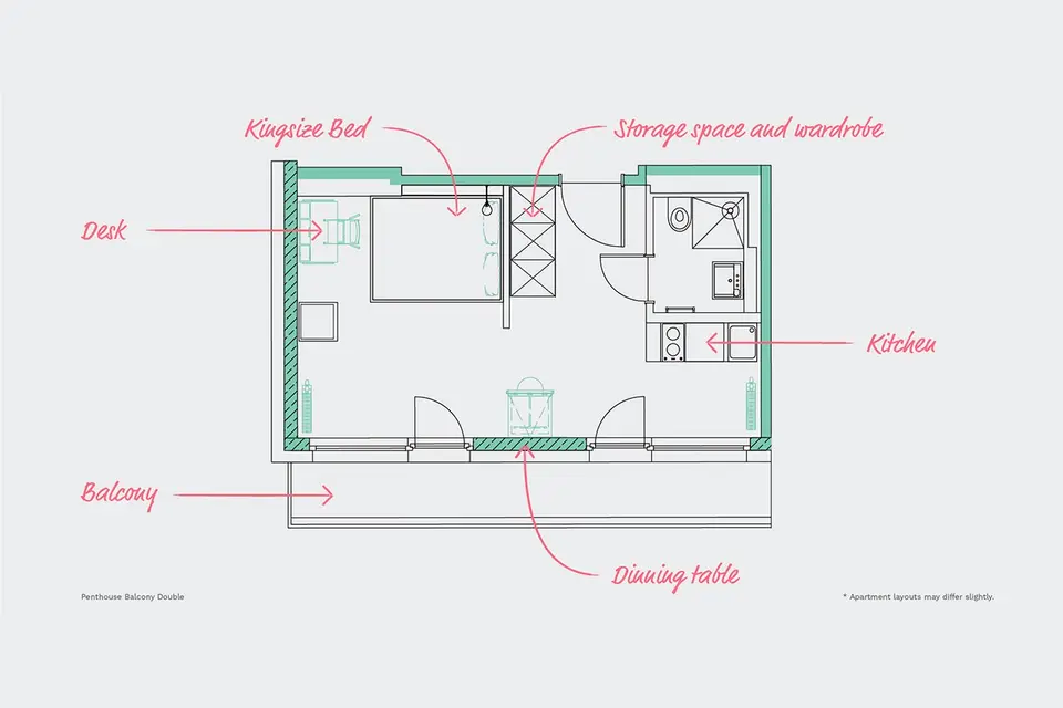 2 Zimmer Wohnung mit 30 m² in Berlin – Bild 8
