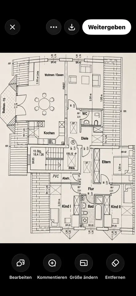 5 Zimmer Wohnung mit 119 m² in Iserlohn – Bild 5