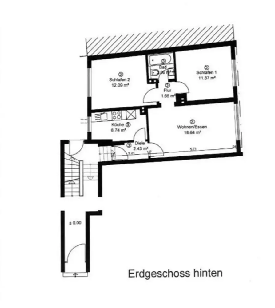 3 Zimmer Wohnung mit 57 m² in Frechen – Bild 9