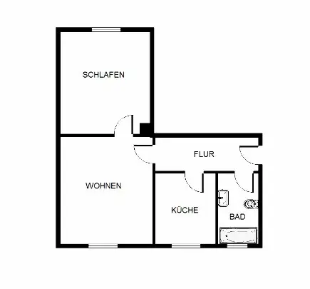 3 Zimmer Wohnung mit 49 m² in Bochum – Bild 5