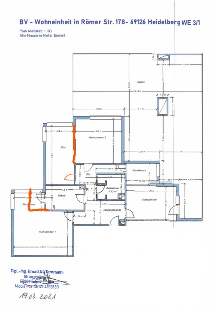 WG-Zimmer mit 15 m² in Heidelberg – Bild 12