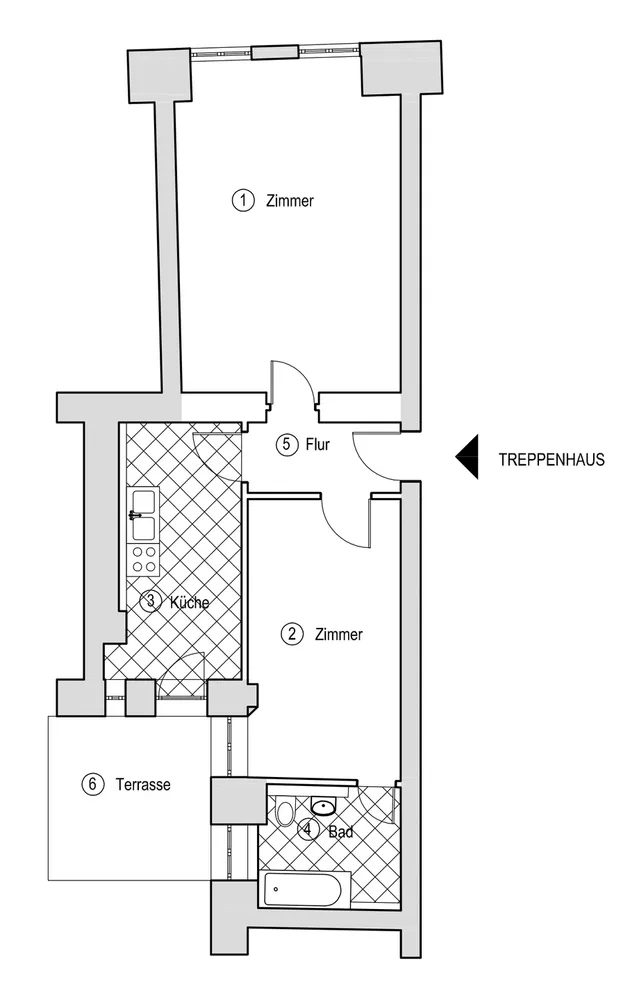 2 Zimmer Wohnung mit 65 m² in Berlin – Bild 4