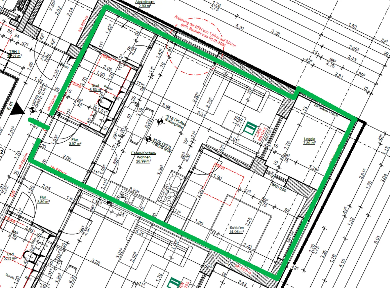 2 Zimmer Wohnung mit 55 m² in Euskirchen – Bild 2
