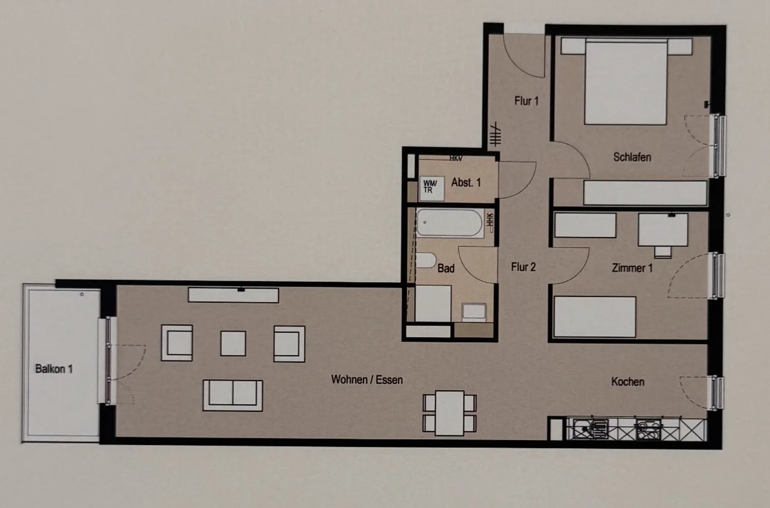 3 Zimmer Wohnung mit 95 m² in Frankfurt am Main – Bild 8