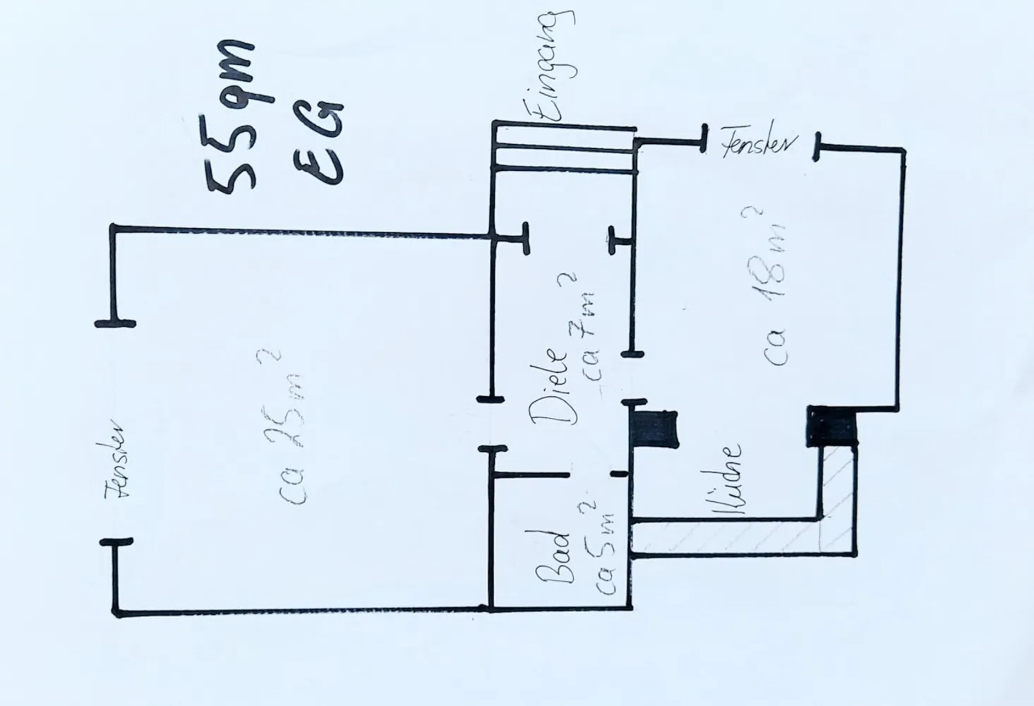 2 Zimmer Wohnung mit 55 m² in Oberhausen – Bild 4