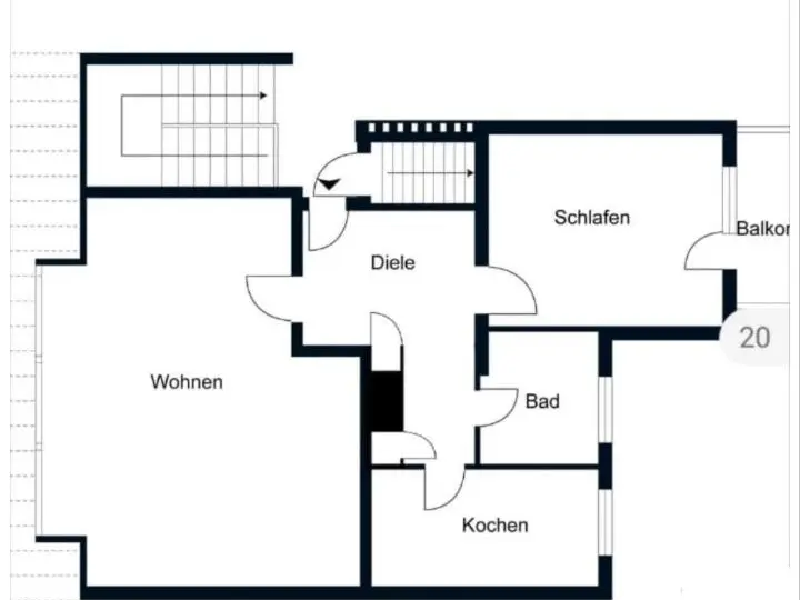 2 Zimmer Wohnung mit 81 m² in Hannover – Bild 5