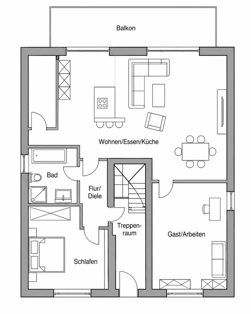3 Zimmer Wohnung mit 90 m² in Aachen – Bild 9