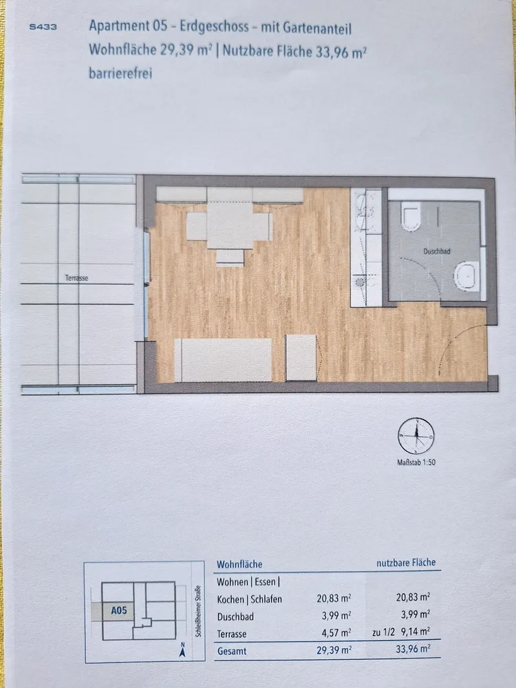 1 Zimmer Wohnung mit 29 m² in München – Bild 12