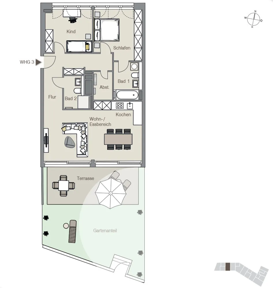 4 Zimmer Wohnung mit 105 m² in Stuttgart – Bild 10