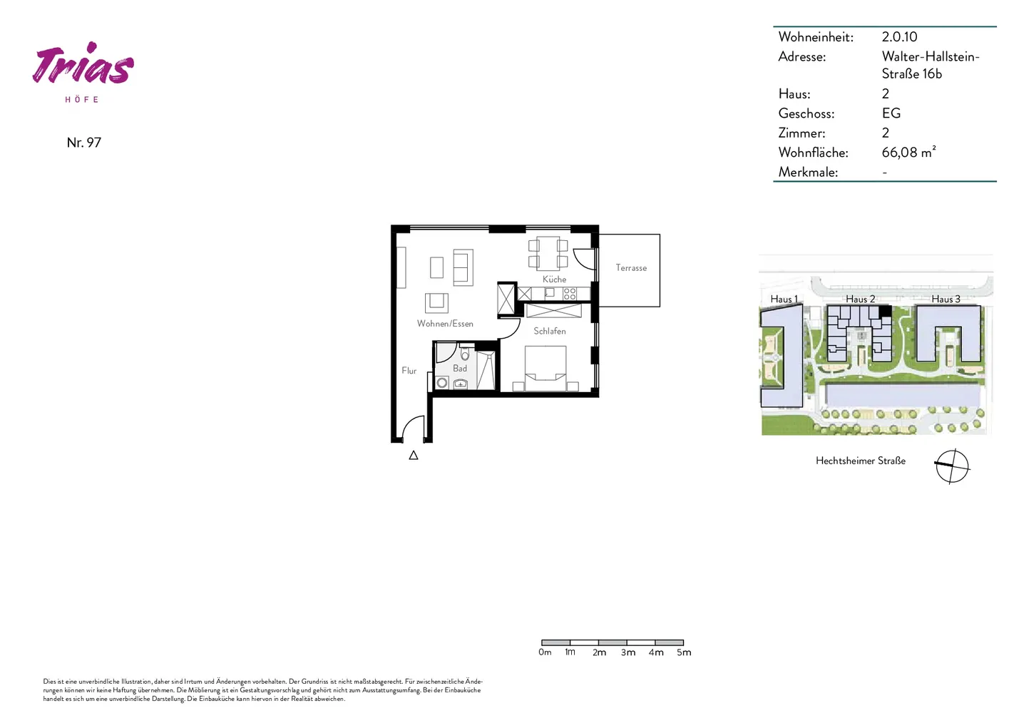 2 Zimmer Wohnung mit 66 m² in Mainz – Bild 7